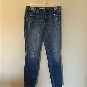 Madewell Women's Skinny Jeans - Blue